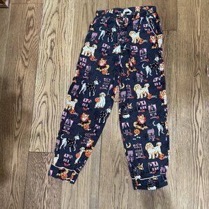 Printfresh Cotton Pajama Pants, Halloween Dogs, Women's XXS